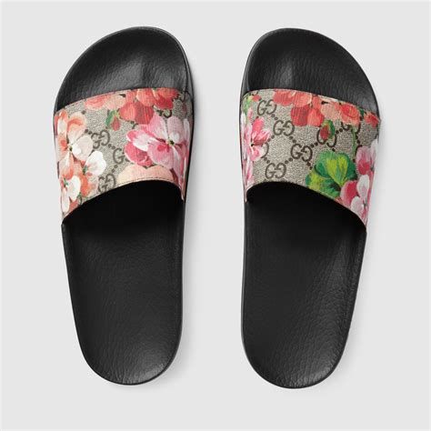 gucci in bloom slides